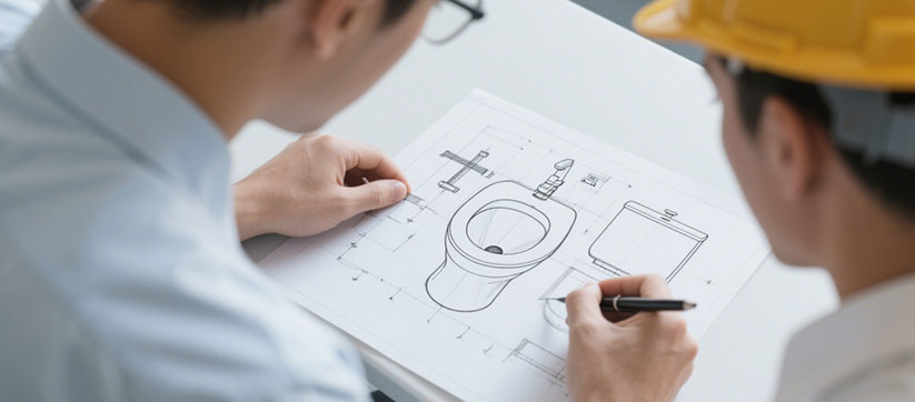 Engineer drawing